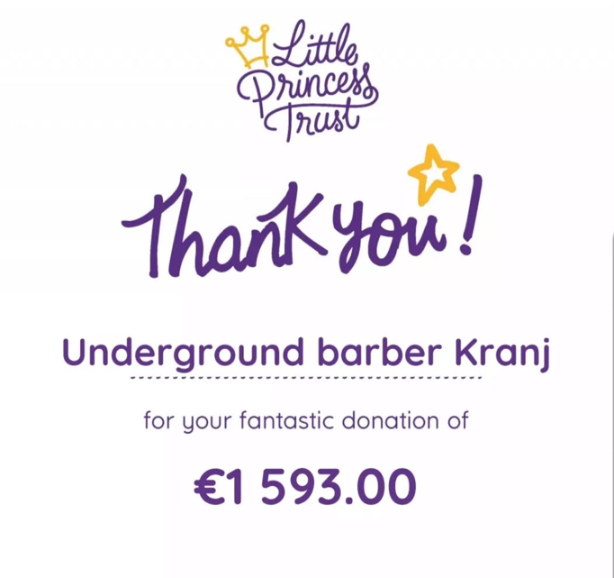 Donacija dobrodelni organizaciji Little Princess Trust